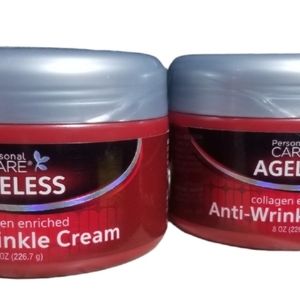 Lot of 2 Personal Care Ageless Anti-Wrinkle cream